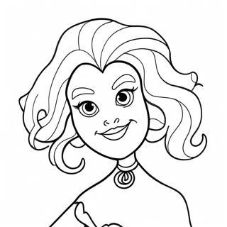 Ursula A Tengerboszorkany Szinezolap 76371-19256