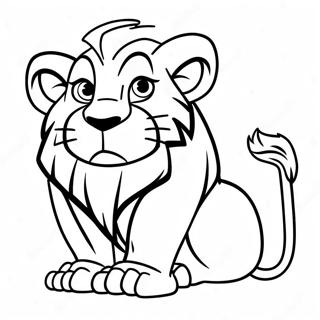 Scar A Oroszlankiralybol Szinezolap 76372 19259