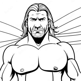 Triple H A Ringben Szinezolap 76450-19323