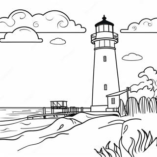 Outer Banks Vilagitotorony Szinezolap 76550-19394