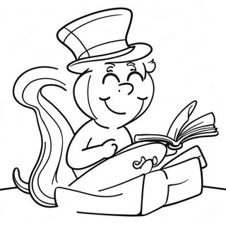 Szorakoztato Olvasas Amerikan At Konyvmolyok Szinezolap 76654-19483