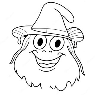 Grimasz Bolond Kalapban Szinezo Oldal 76783 19581