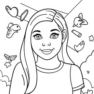 Amy Baratokkal Szinezolap 77166-19862