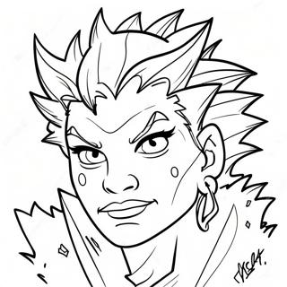 Fierce Rosszfiu Tuskes Hajjal Szinezolap 77941 20458