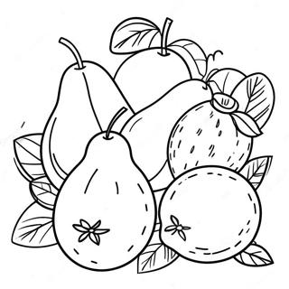 Vidam Spanyol Gyumolcsok Szinezolap 77993-20502