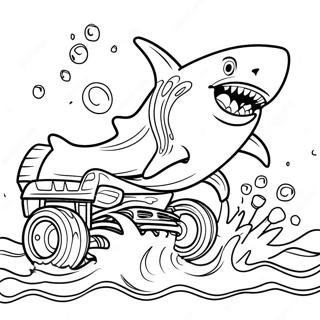 Capa Szorny Teherauto Amint Atugrik A Hullamokon Szinezolap 78044 20539