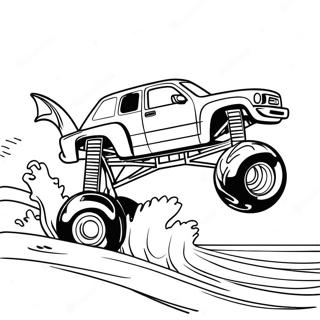 Capa Szorny Teherauto Amint Atugrik A Hullamokon Szinezolap 78044 20540