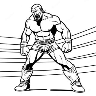 Akciodus Triple H A Ringben Szinezolap 78251-20702