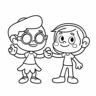 Cosmo Es Wanda Varazslatos Kaland Szinezolap 78378-20795