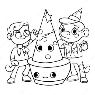 Eleg Furcsa Szulok Vidam Parti Szinezolap 78379-20798