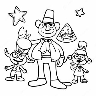 Eleg Furcsa Szulok Vidam Parti Szinezolap 78379-20799