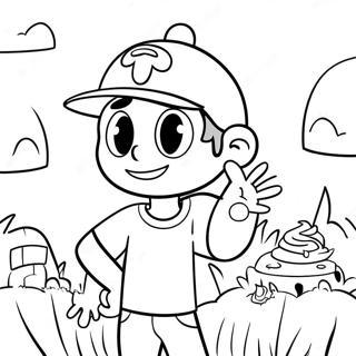 Timmy Turner Alomorszagban Szinezolap 78380-20801