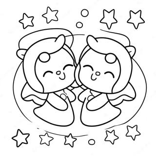 Kis Ikrek Varazslatos Csillagokkal Szinezolap 79283 21502