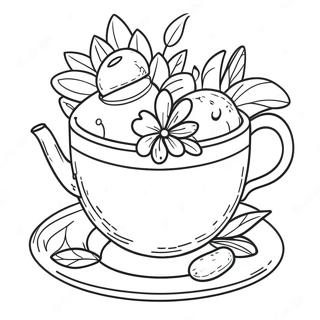 Elegans Teazo Viragokkal Szinezo 79797-21886