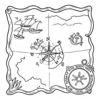 Vintage Kincses Terkep Szinezolap 79900 21962