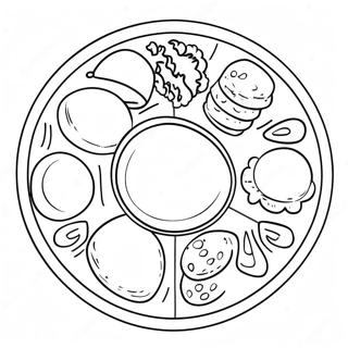 Peszah Seder Tanyer Szinezolap 79926 21986