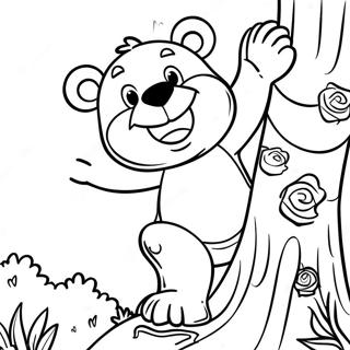 Kalandvagyo Barna Medve Fat Maszik Szinezolap 79953-22009