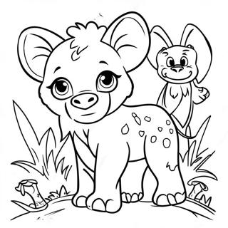 Elenk Afrikai Vadon Szinezo Oldal 80131-22139