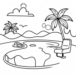 Napfenyes Medence Nap Szinezo 80516-22440