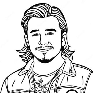 Morgan Wallen Szinezolap 80745-22615