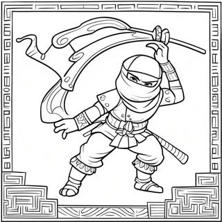 Ninja N Betu Szinezolap 81261-23017