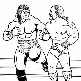 Wwe Szupersztarok Akcioban Szinezolap 81904-23519