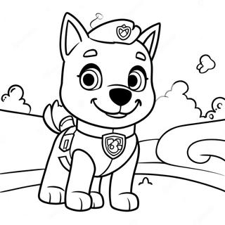 Chase Paw Patrol Szinezo 828-903