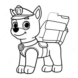 Chase Paw Patrol Szinezo 828-904