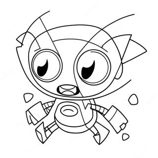 Invader Zim Szinezolap 83061-24442