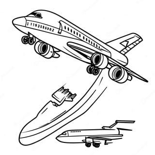 Air Force 1 Akcioban Szinezolap 83729-24979