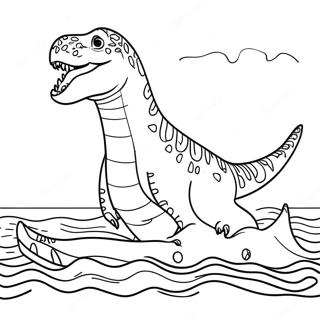 Mosasaurus Duhosen Ordit Szinezolap 83806-25038