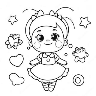 Vidam Pinkalicious Szinezolap 84292-25423