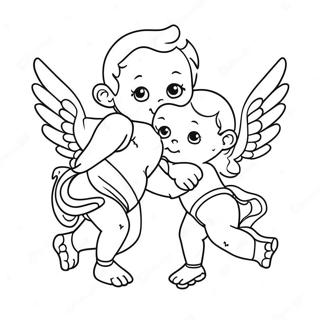 Angyali Kisdedek Szinezolap 84522 25591