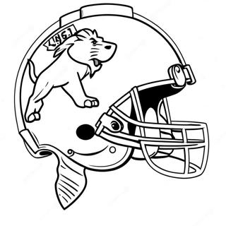 Detroit Lions Szinezolap 84802-25806