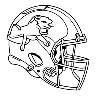 Detroit Lions Logo Szinezolap 84803-25812