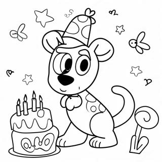 Bluey Szuletesnapi Szinezolap 84852-25847