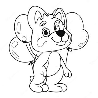 Bluey Lufikkal Szinezolap 84855-25860