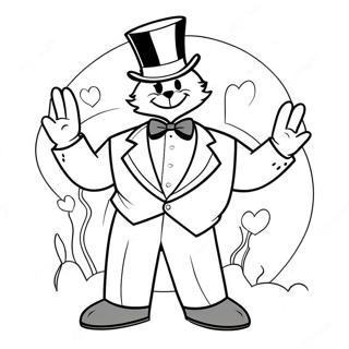 Tuxedo Sam Szinezolap 84903-25886