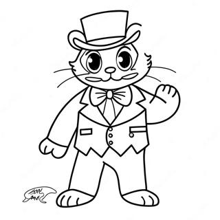 Tuxedo Sam Szinezolap 84903-25888