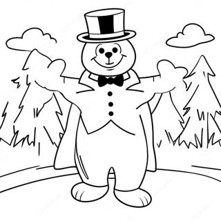 Tuxedo Sam Teli Jelenetben Szinezolap 84907 25903