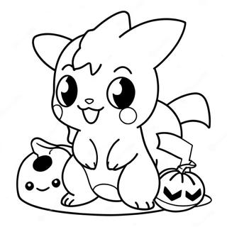 Pokemon Halloween Szinezolap 84929-25906