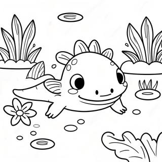 Axolotl Színezők