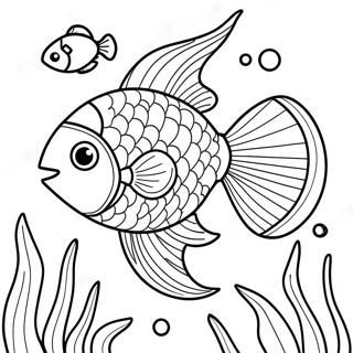 Szines Aranyhal Vizalatti Szinezolap 85701-26602