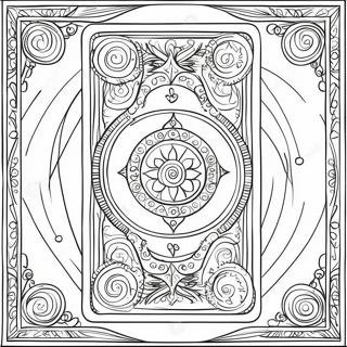 Reszletes Tarot Kartya Tervezes Szinezolap 86111-26918