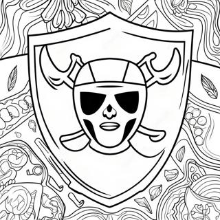 Raiders Logo Szinezooldala 86158-26947