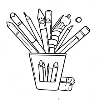 Szines 4 Osztalyos Muveszeti Kellekek Szinezolap 86699-27382