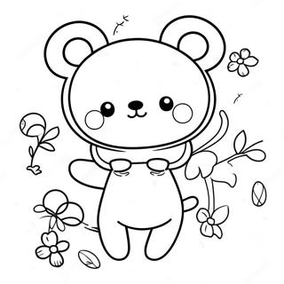 Rilakkuma Cinnamoroll Szinezolap 86926-27552