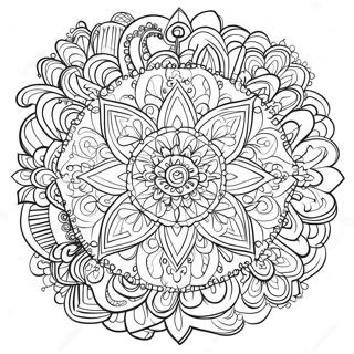 Joga Mandala Szinezooldala 87055-27650