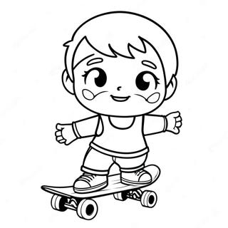 Gacha Life Tomboy Gordeszkaval Szinezolap 87133 27720