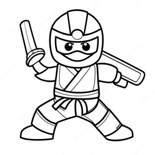 Kai Ninjago Akcioban Szinezolap 87234-27787